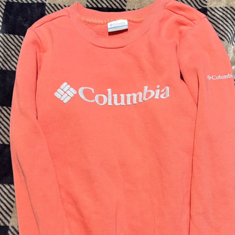 Columbia Bright Coral Crewneck